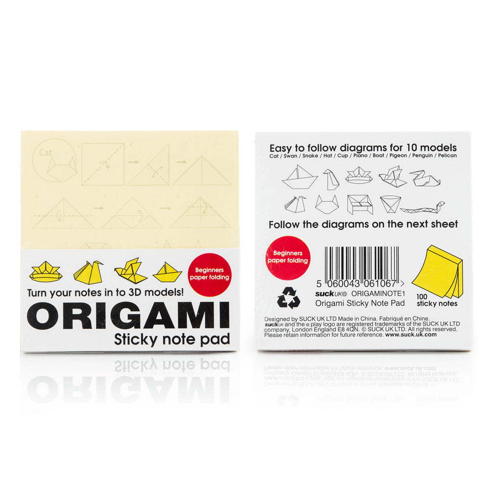 Origami Made Out Of Post It Notes Sticky Note Origami Jumping Frog