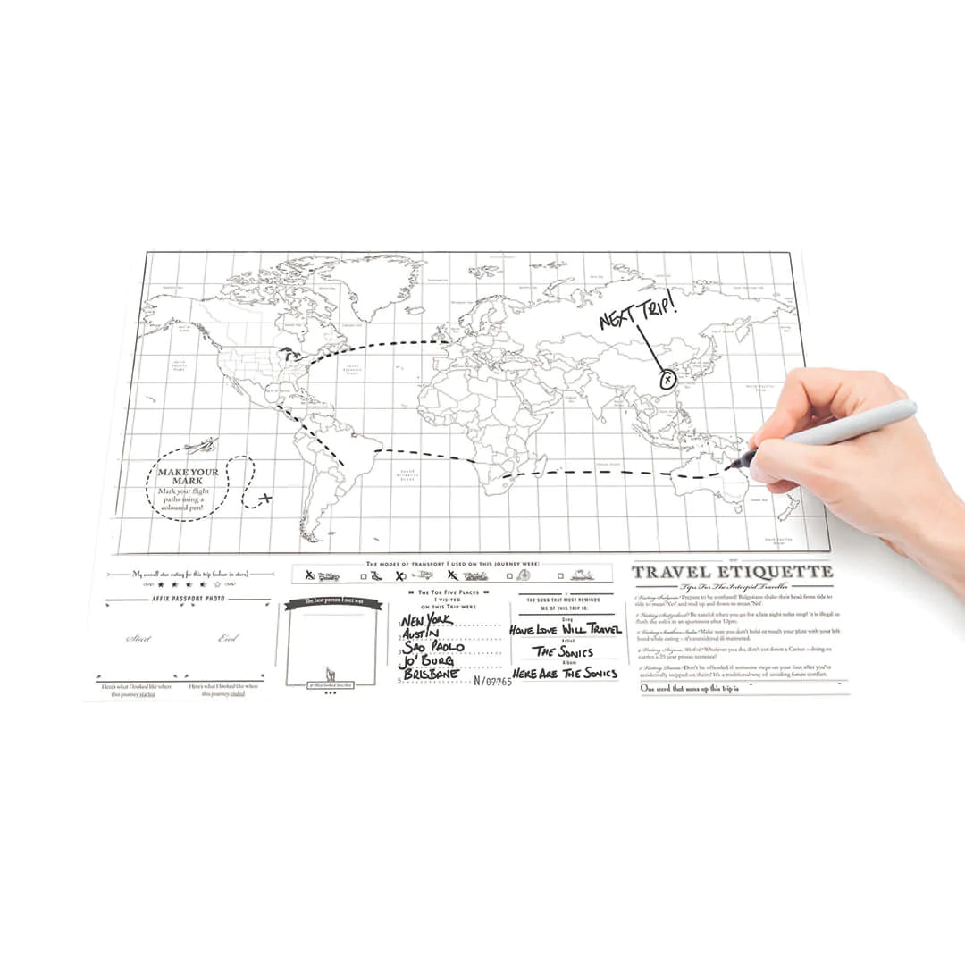 Scratch Map® Original Travel – Luckies