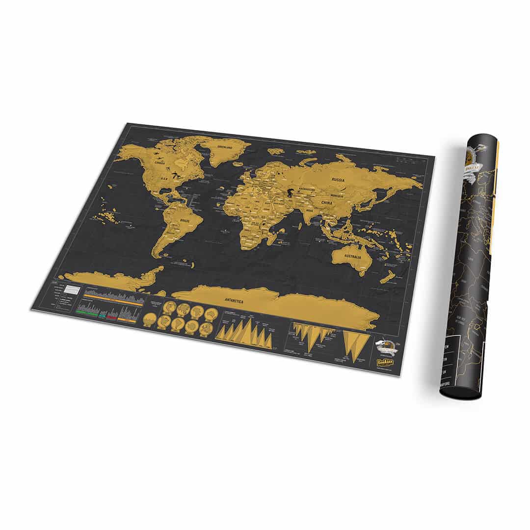 Scratch Map® Deluxe Travel – Luckies
